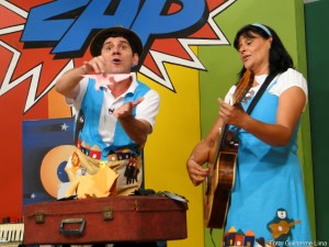 Jujuba e Ana Nogueira no ABZ do Ziraldo