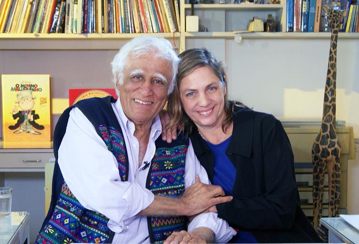 Ziraldo e Carla Camurati - Foto: Luiza Pessôa