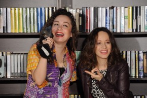 A cantora paraense Aíla e Liliane Reis