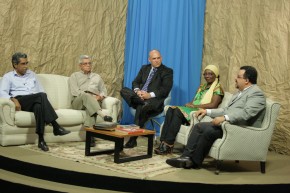 Líderes de diferentes religiões debatem a cultura da paz (Foto: Otto terra)