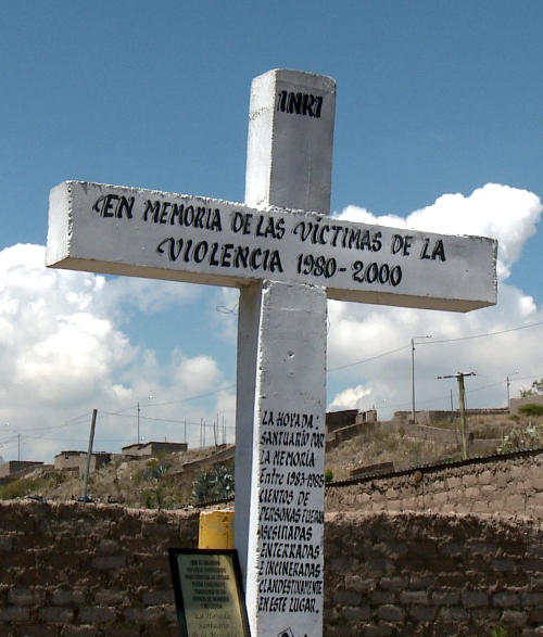 La Hoyada: terreno onde os militares cremavam corpos de suspeitos de subversão.