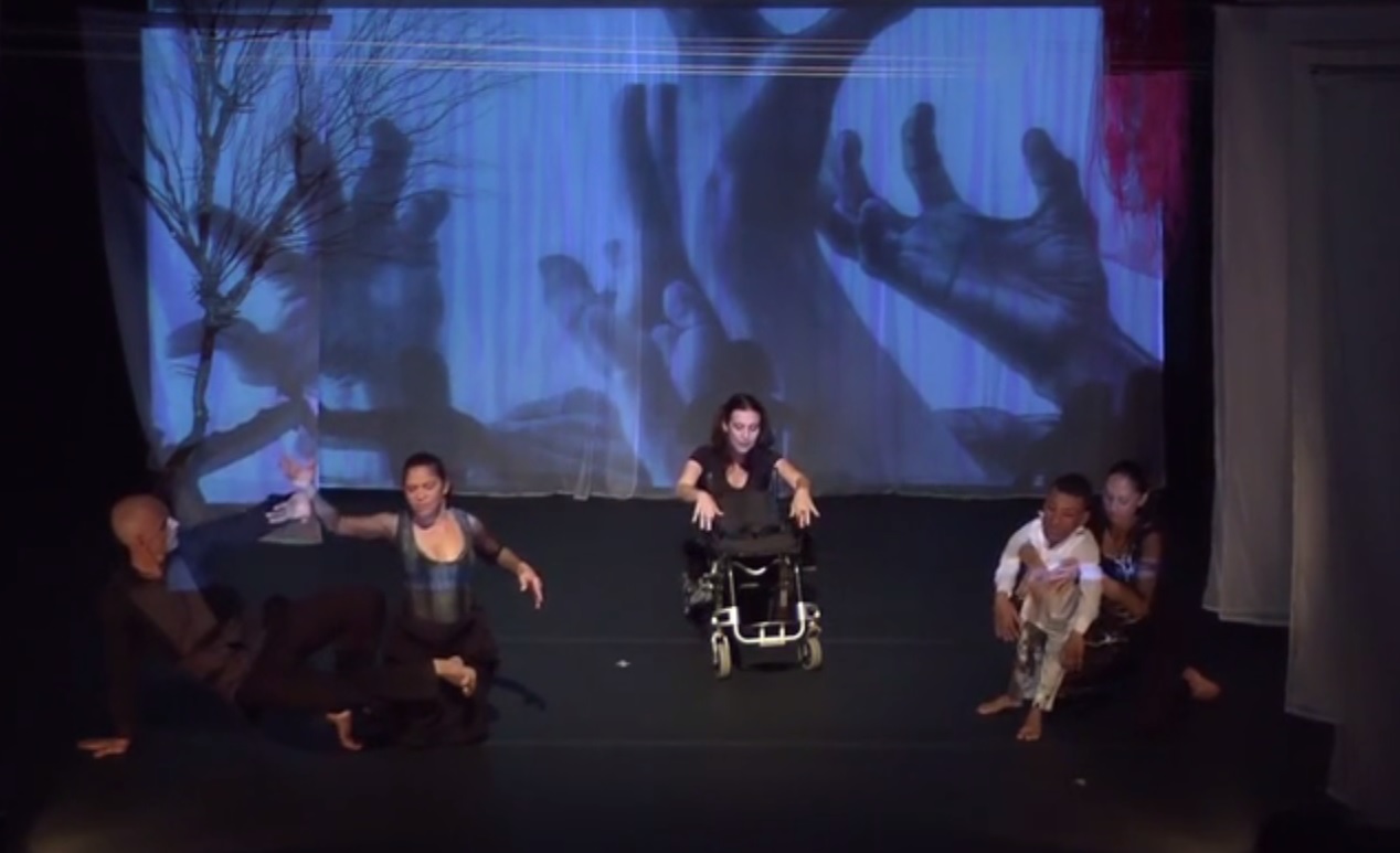 Olhar de neblina, espetáculo do grupo Dança sem Fronteiras