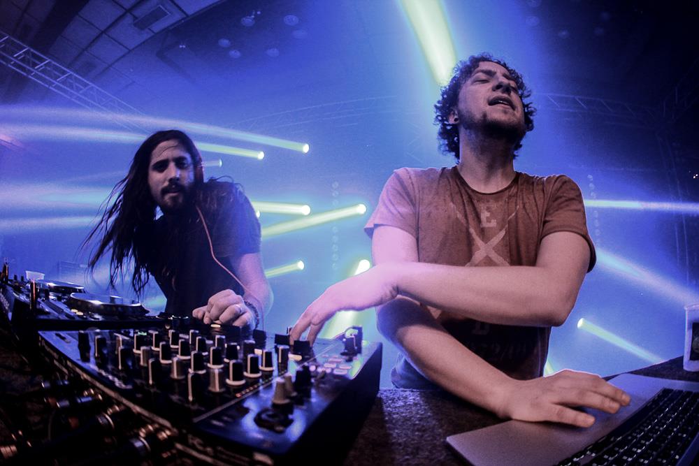 DJs Felipe Lozinsky e Gustavo Rozenthal no projeto Felguk - foto: divulgação