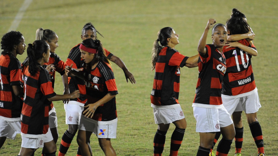 Flamengo fez campanha de sucesso na segunda fase do campeonato (Tasso Marcelo/ALLSPORTS)