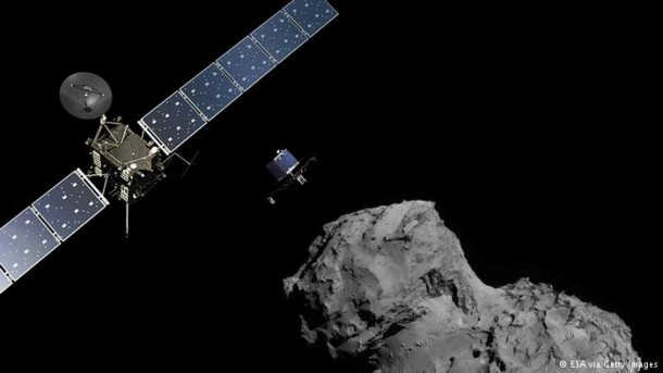 A sonda Rosetta fez história