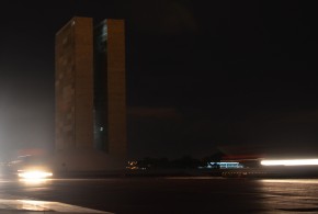Hora do Planeta 2013, em Brasília (Foto: Marcello Casal JrABr)