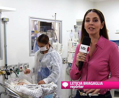 Letícia Bragaglia no Hospital Municipal Universitário de São Bernardo do Campo (SP)