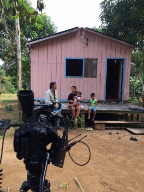 Comunidade ribeirinha do Tumbiras recebe projeto Primeira Infância