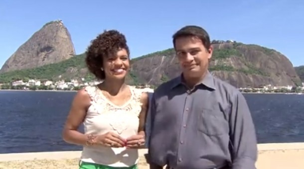 Luciana Barreto e Marcelo Castilho comandam a edição extraordinária do Repórter Rio no aniversário da cidade