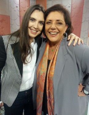 Leda Nagle recebe a cantora Adriana Calcanhotto