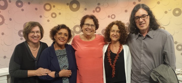 Leda Nagle e convidados na edição especial do Sem Censura em homenagem à escritora Ana Maria Machado