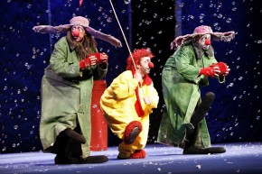 Na noite de Natal, emissora exibe espetáculo do palhaço russo Slava Polunin