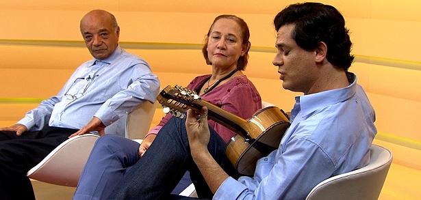 Da esq.: Luiz Custódio da Silva, Lúcia Rangel e Yassir Chediak.