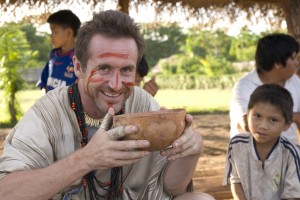 Na Amazônia com Bruce Parry. Convívio com a tribo Ashaninka no Peru