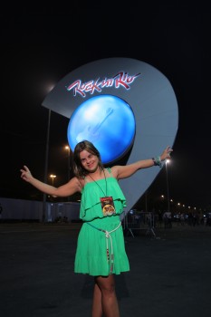 Fernanda Honorato no Rock in Rio