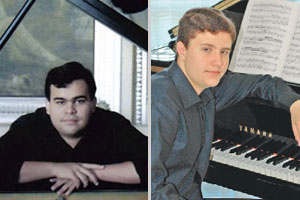 Pianistas Ednaldo Borba e Igor Vianna