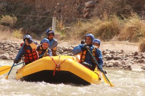 Zé Luiz se aventura no rafting adaptado