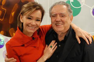 Júlia Lemmertz e Luiz Carlos Barreto