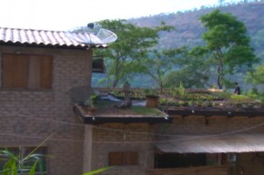 Nas casas sustentáveis, é possível ter um telhado com jardim e horta