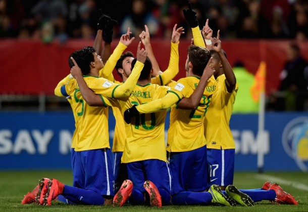 Garotos têm a chance de conquistar o sexto título da categoria para o Brasil (Fifa/Getty images)