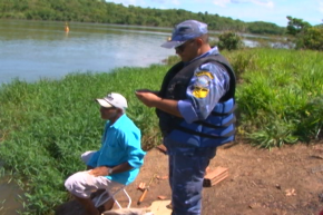Fiscalização em Palmas verifica se pescadores preservam a piracema