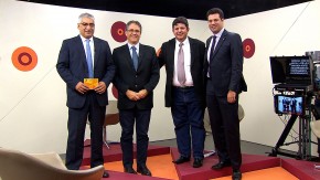 Luiz Carlos Azedo, Carlos Zarattini, Fábio Ramalho, Leonardo Picciani