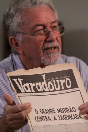 O jornalista Elson Martins e o "Varadouro"