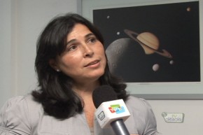Diretora do Planetário de Vitória,  Fernanda Pandini fala da importância da educação complementar através do centros de ciência