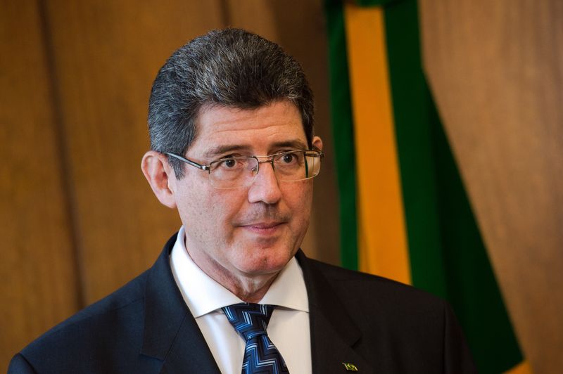 Joaquim Levy ao deixar o Ministério da Fazenda. Foto: Marcelo Camargo / Agência Brasil.