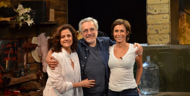 Marieta Severo, Aderbal Freire-Filho e Andrea Beltrão conversa sobre o Teatro Poeira