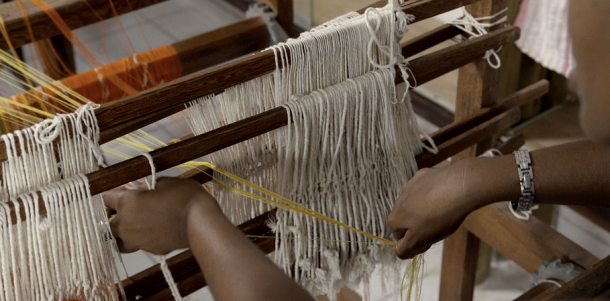 A tecelagem artesanal do alaká