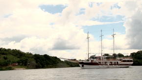  Barco desafio inspira turistas de todo o mundo a experimentar uma Amazônia viva