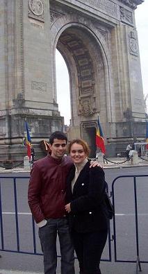 O jornalista Marcos Lima casou-se com a romena Beatrice Lima