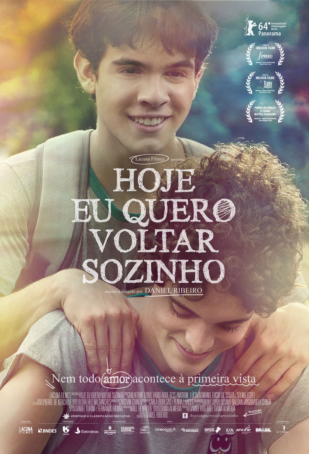 Cartaz do filme de Daniel Ribeiro