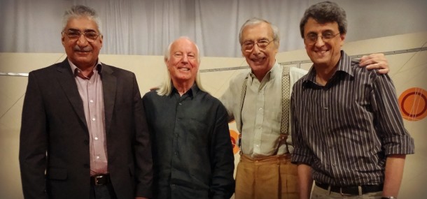 Luiz Carlos Azedo, Sylvio Back, Milton Coelho da Graça e Marcello Scarrone