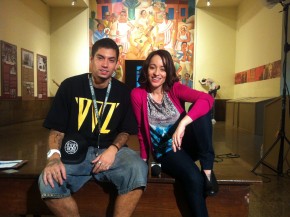 Rapper Filipe Ret e Liliane Reis