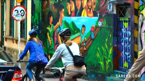Grafitti Tour em Bogotá, na Colômbia