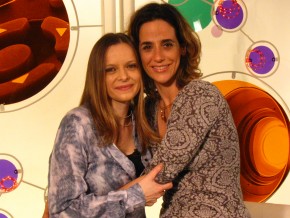 Maria Luisa recebe no estúdio a atriz Mariana Lima