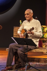 O músico Izaías no Sr. Brasil (foto: Pierre Yves Reffalo)