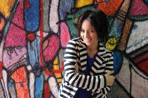 A apresentadora Liliane Reis