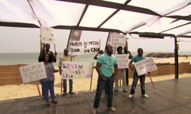 Protesto acaba com festa na Divo