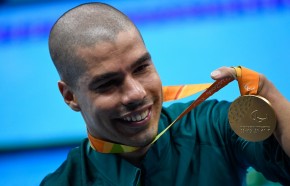 Daniel Dias busca nova medalha. Ele já conquistou um ouro, duas pratas e um bronze no Rio 2016. Crédito: Fernando Frazão/Agência Brasil.