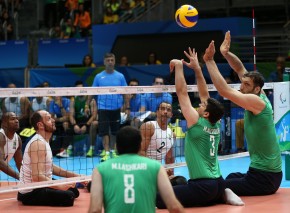 Gigante iraniano sobressaiu na vitória do seu país sobre o Brasil nas semifinais. Crédito: Alaor Filho/MPIX/CPB