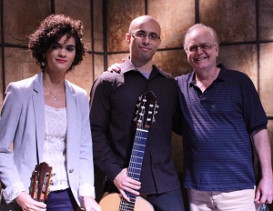 Da esq.: Anna Leone, Eric Dalles e José Schiller.