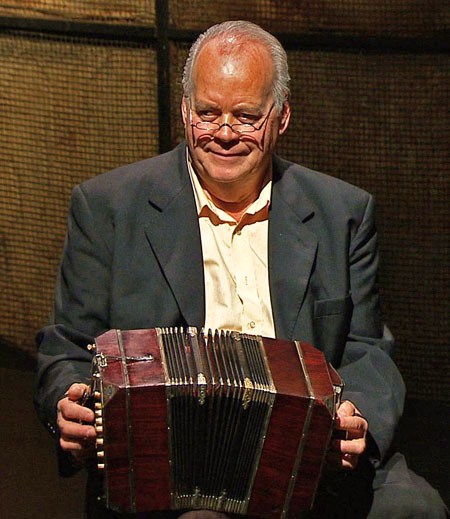 Bandoneonista Tito Cartechini.