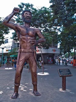 Estátua de Chico Prego homenageia líder da insurreição