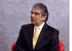 Carlos Ayres Britto concede entrevista ao jornalista Alberto Dines