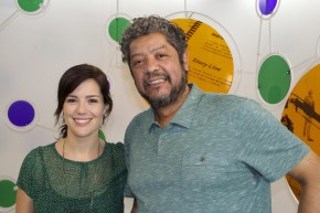 Natália Lage conversa com o realizador Antônio Leal