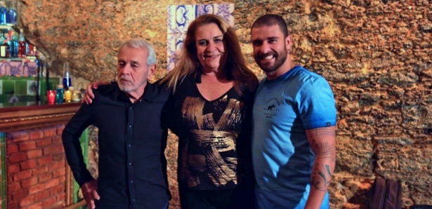 Carlos Lyra, Wanda Sá e Diogo Nogueira.