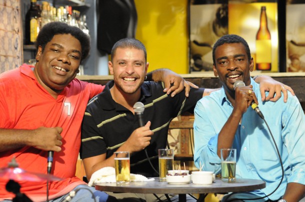 Serjão Loroza e Seu Jorge com Diogo Nogueira Serjão Loroza e Seu Jorge com Diogo Nogueira